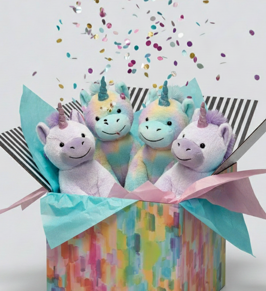 Unicorn Plush Party Pack (4)