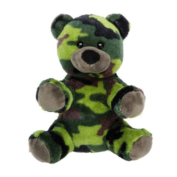 8" Camo Teddy